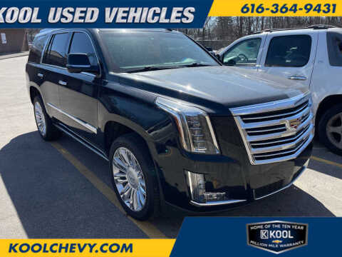 2017 Cadillac Escalade for sale at Kool Chevrolet Inc in Grand Rapids MI