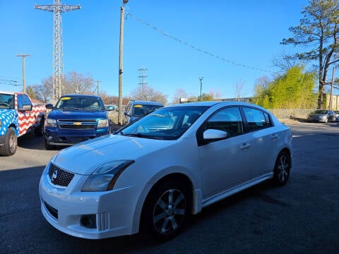 2012 Nissan Sentra for sale at Hudson Auto Sales in Gastonia NC