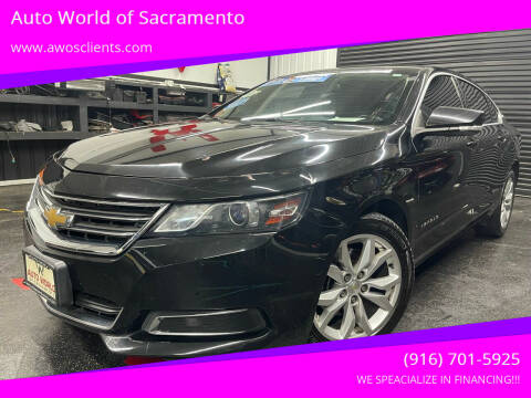 2017 Chevrolet Impala for sale at Auto World of Sacramento - Elder Creek location in Sacramento CA