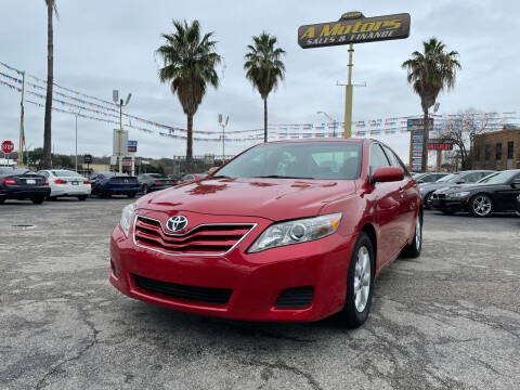 2011 Toyota Camry for sale at A MOTORS SALES AND FINANCE in San Antonio TX