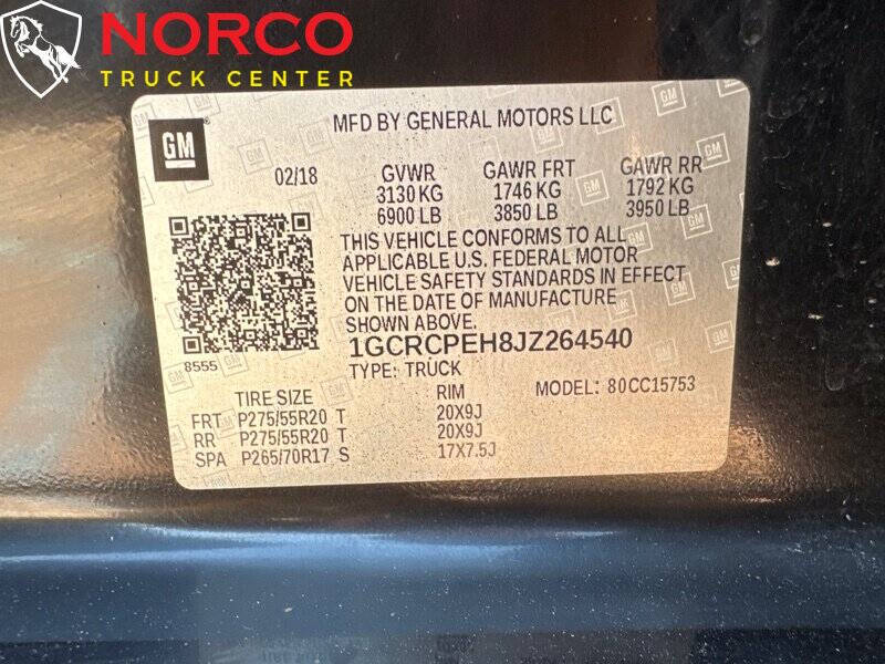 2018 Chevrolet Silverado 1500 Custom