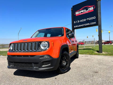 2017 Jeep Renegade for sale at SIRIUS MOTORS INC in Monroe OH