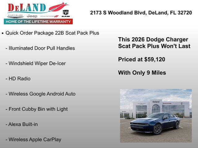 2026 Dodge Charger Scat Pack Plus