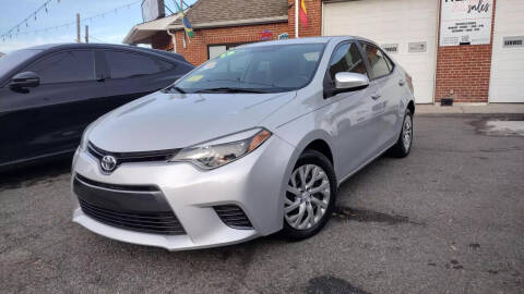 2016 Toyota Corolla for sale at Webster Auto Sales in Somerville MA
