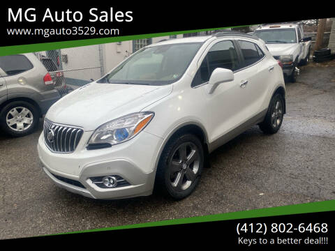 2013 Buick Encore for sale at MG Auto Sales in Pittsburgh PA