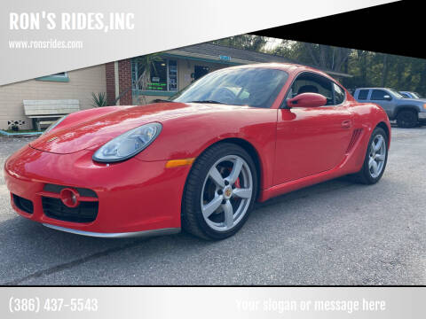 2006 Porsche Cayman for sale at RON'S RIDES,INC in Bunnell FL
