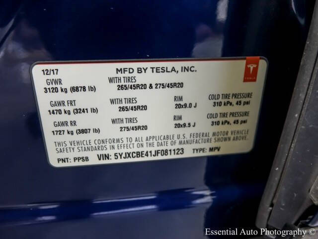 2018 Tesla Model X P100D