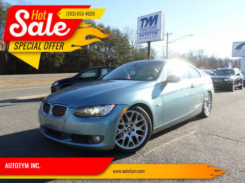 2008 BMW 3 Series for sale at AUTOTYM INC. in Fredericksburg VA