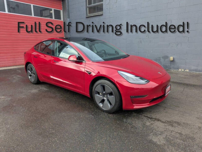 2022 Tesla Model 3 for sale at Paramount Motors NW in Seattle WA