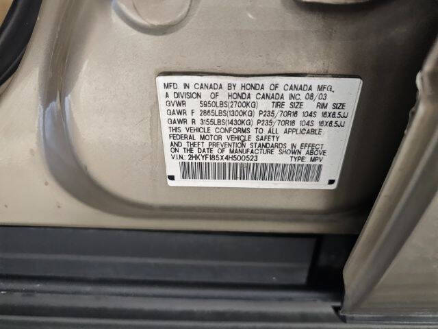 2004 Honda Pilot EX-L