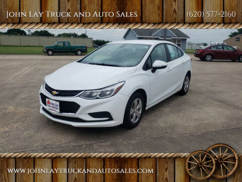 2017 Chevrolet Cruze for sale at John Lay Truck and Auto Sales in Independence KS
