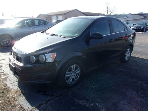 2016 Chevrolet Sonic for sale at DAVE KNAPP USED CARS in Lapeer MI