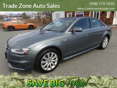 2015 Audi A4 for sale at Trade Zone Auto Sales in Hampton NJ