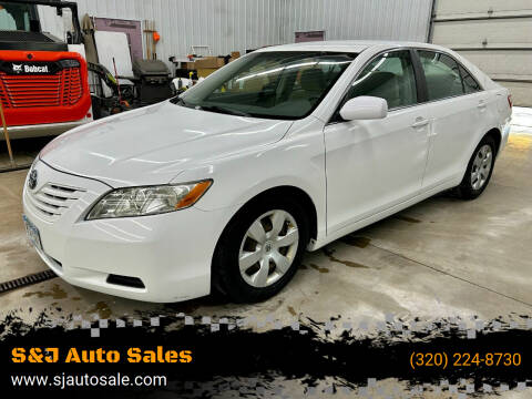 2008 Toyota Camry for sale at S&J Auto Sales in South Haven MN