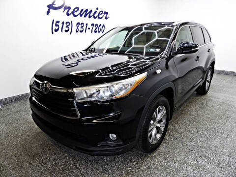 2015 Toyota Highlander for sale at Premier Automotive Group in Milford OH