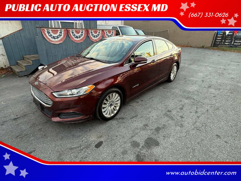 2015 Ford Fusion Hybrid