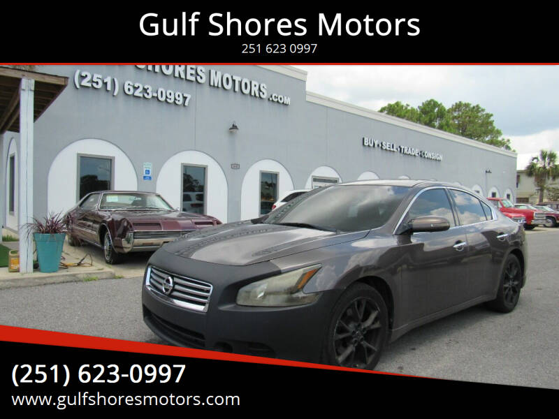 2012 Nissan Maxima for sale at Gulf Shores Motors in Gulf Shores AL