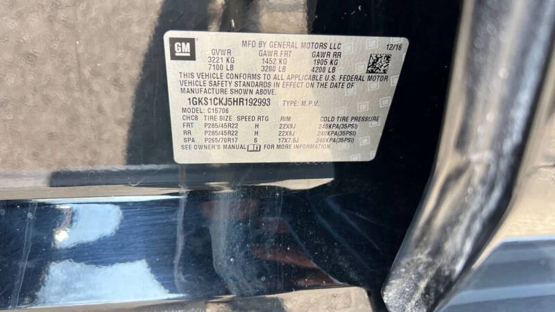 2017 GMC Yukon Denali