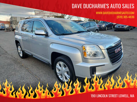 2017 GMC Terrain for sale at Dave Ducharme's Auto Sales in Lowell MA