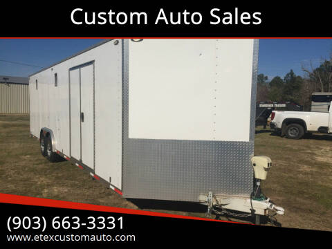 2012 Performax 27' Tongue Pull Race Trailer