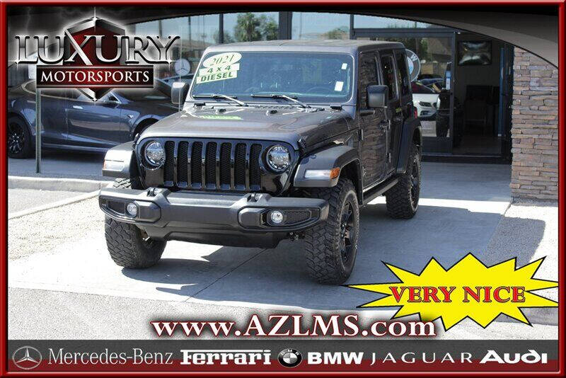 2021 Jeep Wrangler Unlimited for sale at Luxury Motorsports in Phoenix AZ