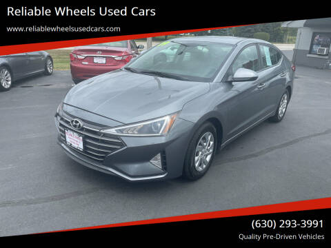 2019 Hyundai Elantra for sale at Reliable Wheels Used Cars in West Chicago IL