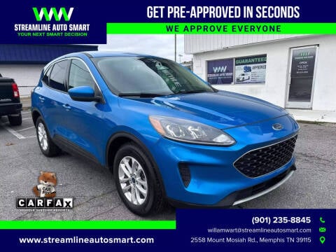 2020 Ford Escape for sale at Streamline Auto Smart in Memphis TN