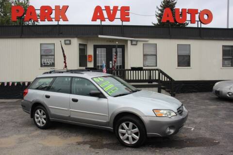 2006 Subaru Outback for sale at Park Ave Auto Inc. in Worcester MA