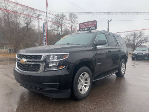 2015 Chevrolet Tahoe for sale at Dealswithwheels in Inver Grove Heights MN