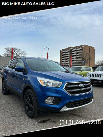 2017 Ford Escape for sale at BIG MIKE AUTO SALES LLC in Lincoln Park MI
