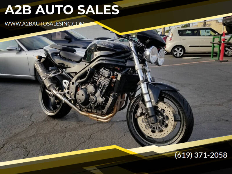 2004 Triumph SPEED TRIPLE for sale at A2B AUTO SALES in Chula Vista CA