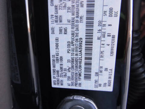 2020 Ford Escape SEL