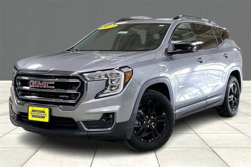 Used 2023 GMC Terrain AT4 with VIN 3GKALYEG6PL264180 for sale in Montevideo, Minnesota
