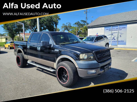 2004 Ford F-150 for sale at Alfa Used Auto in Holly Hill FL