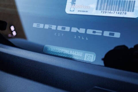2022 Ford Bronco Wildtrak Advanced