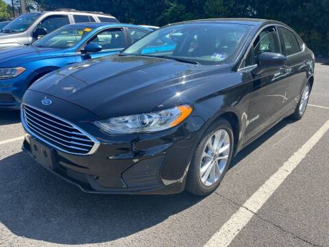 2019 Ford Fusion Hybrid for sale at Jack Pfister Autos in Cranford NJ