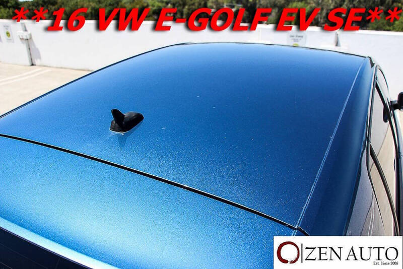 2016 Volkswagen e-Golf SE