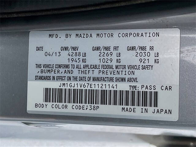 2014 Mazda MAZDA6 i Touring