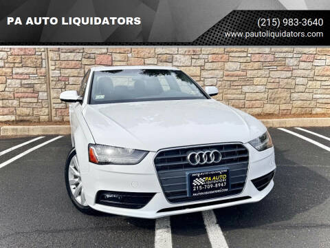 2014 Audi A4 for sale at PA AUTO LIQUIDATORS in Huntingdon Valley PA