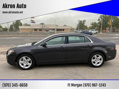 2011 Chevrolet Malibu for sale at Akron Auto - Fort Morgan in Fort Morgan CO