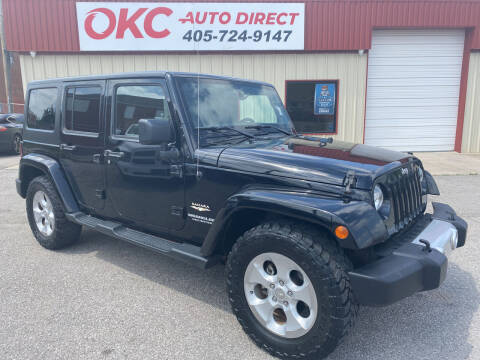 2015 Jeep Wrangler Unlimited for sale at OKC Auto Direct, LLC in Oklahoma City OK