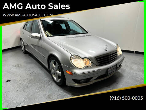 2005 Mercedes-Benz C-Class for sale at AMG Auto Sales in Rancho Cordova CA