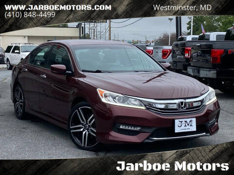 2017 Honda Accord for sale at Jarboe Motors in Westminster MD