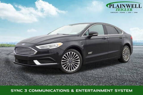 2018 Ford Fusion Energi for sale at Zeigler Ford of Plainwell in Plainwell MI