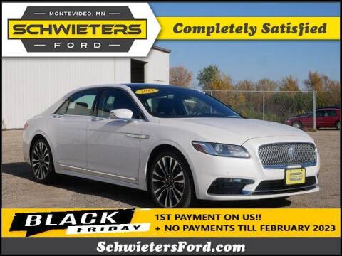 2019 Lincoln Continental for sale at Schwieters Ford of Montevideo in Montevideo MN