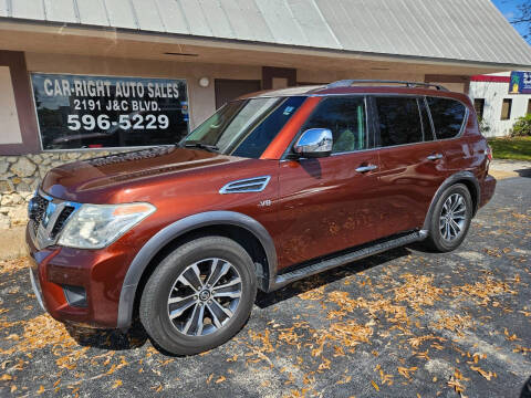 2017 Nissan Armada for sale at CAR-RIGHT AUTO SALES INC in Naples FL