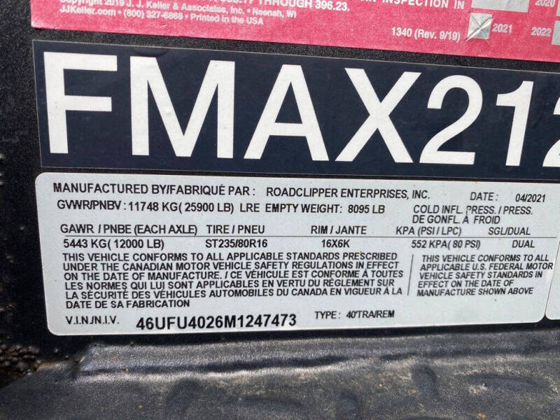 2021 Diamond C FMAX