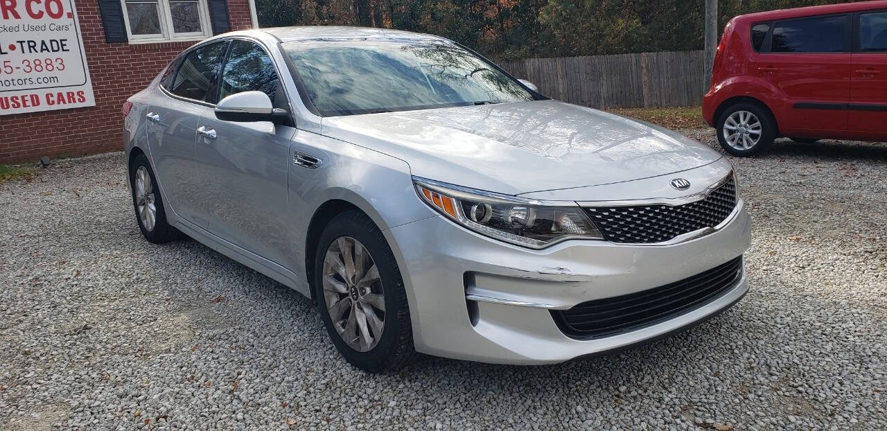 2018 Kia Optima for sale at Hix Motor Co in Jacksonville, NC