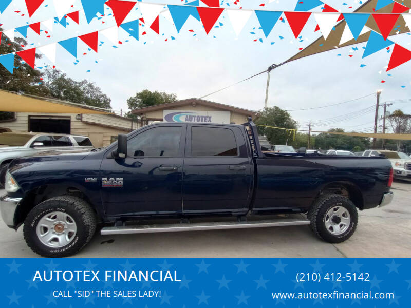 2015 RAM 2500 for sale at AUTOTEX FINANCIAL in San Antonio TX
