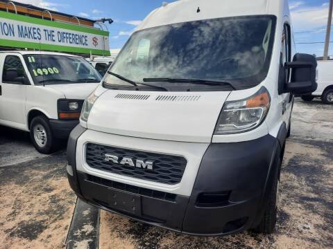 2020 RAM ProMaster for sale at Autos by Tom in Largo FL